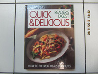 ClassicReadersDigest Quick & Delicious Hard Cover Cook Book 1993