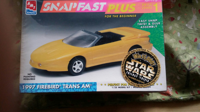 New Sealed AMT 1997 Pontiac Trans Am Convertible Kit in Arts & Collectibles in Oshawa / Durham Region