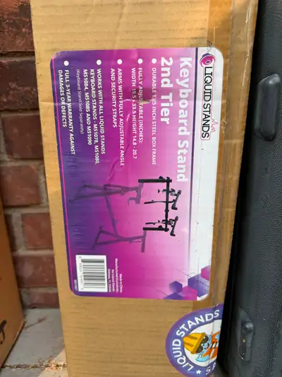 Liquid Stands 2 Tier Keyboard Stand Attachment, View more