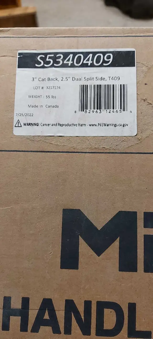 Toyota Gen 3 Tacoma cat back Exhaust in Engine & Engine Parts in Bedford - Image 3