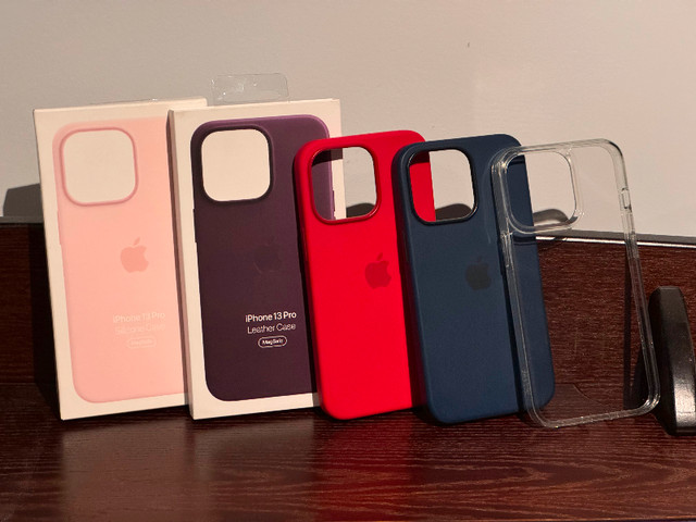 Apple iPhone 13 Pro Genuine Case Collection in Cell Phone Accessories in Barrie