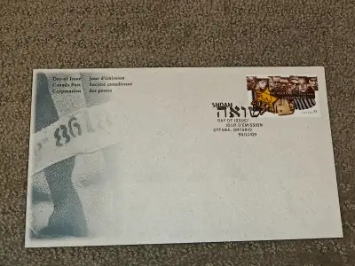 I am selling a Canada Post 1995 "The Holocaust" Official First Day Cover (OFDC) - Shoah Commemorativ...
