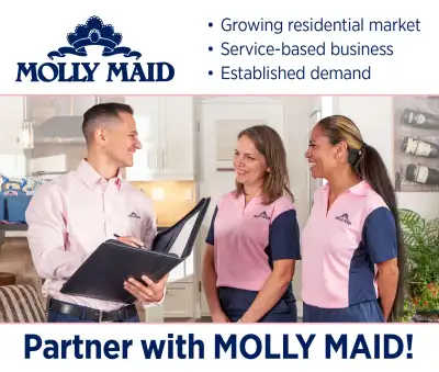Own an Established MOLLY MAID in Comox Valley & Campbell River, View more