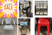 Online auction closes @6pm Apr 29, 600+ items of ice cream patio