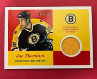 2001-02 Topps Heritage Jerseys #JJT Joe Thornton