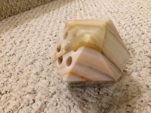 Onyx Hexagon Paper Weight / Pencil Holder in Hobbies & Crafts in Barrie - Image 4