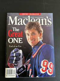 Wayne Gretzky  Autographed Magazine 