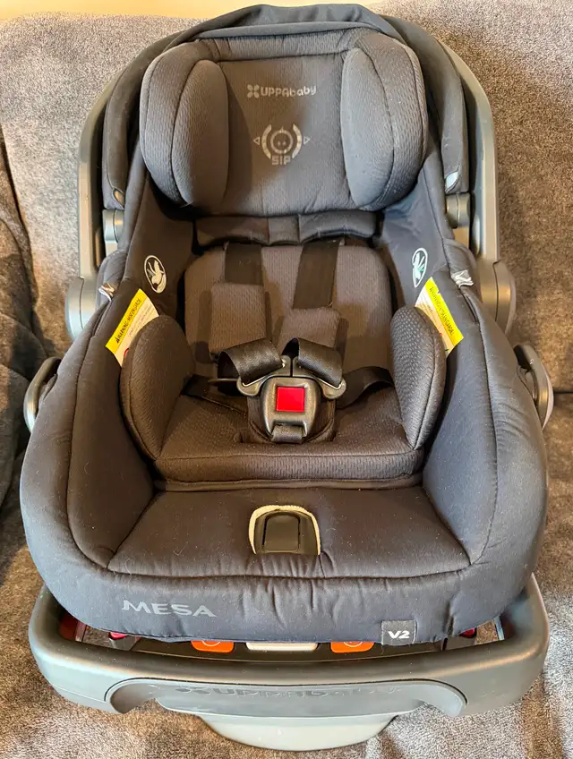 Uppababy Mesa V2 Infant Car Seat w/ Extra Base in Strollers, Carriers & Car Seats in Edmonton - Image 5