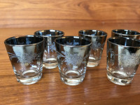 Bar Ware Dorothy Thorpe 6 Whiskey/shot glasses