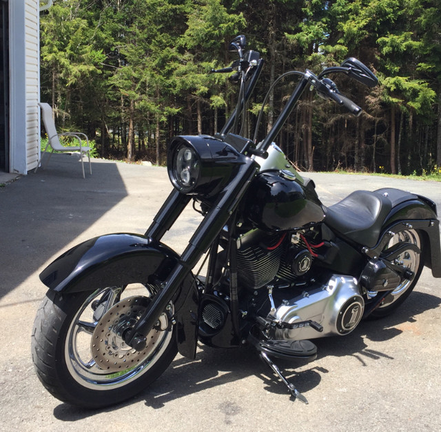 Harley Davidson Fatboy Lo Custom in Street, Cruisers & Choppers in City of Halifax - Image 3