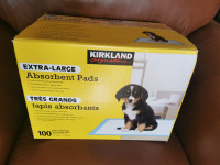 Extra-Large Absorbent Pads, 100 Pads, $30