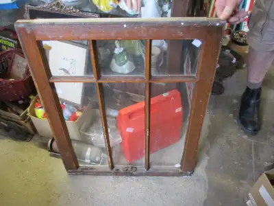 1915 STORM 6 PANE WINDOWS $30 EA. GARDEN SHED DECOR, View more