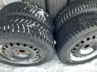 New tires and rims. Used for only 1 season. All season tires and rims also available. Used previousl...