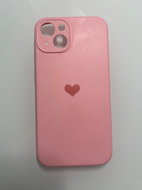 iPhone 13 mini case: Bright Pink Silicone Protective 