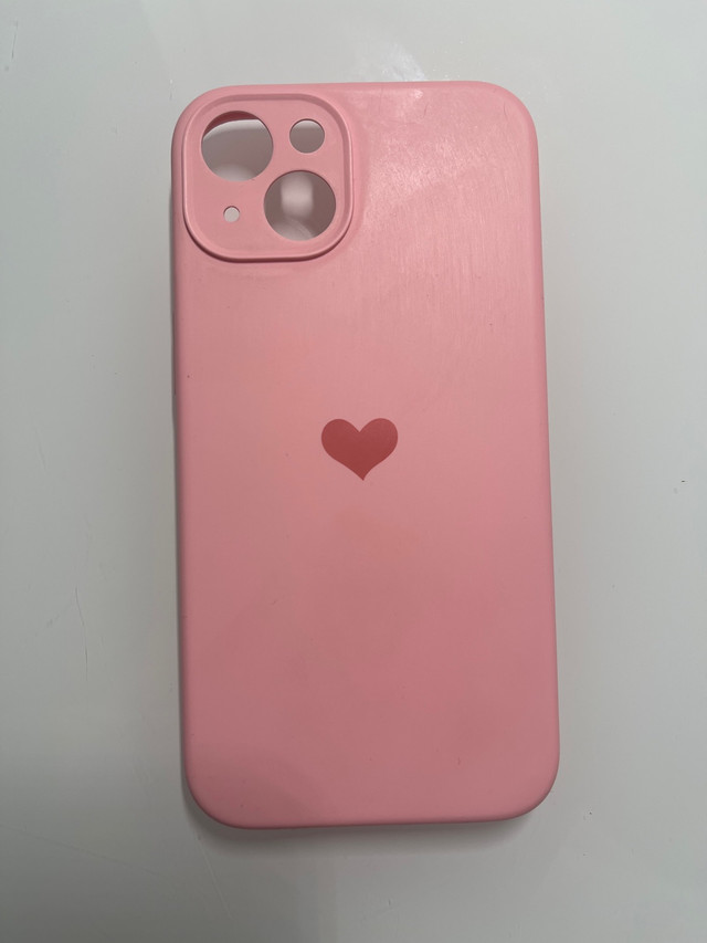 iPhone 13 mini case: Bright Pink Silicone Protective  in Cell Phone Accessories in Kitchener / Waterloo