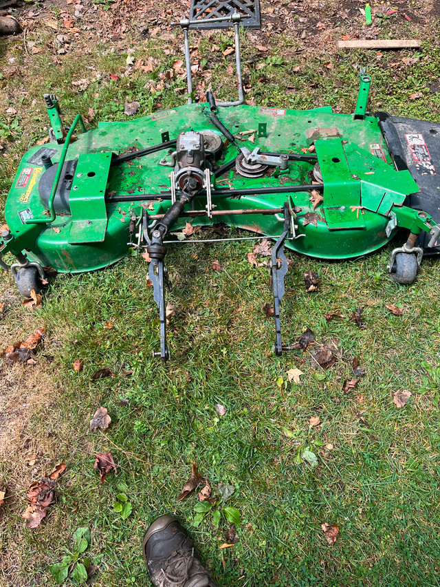 60” Johndeere mower deck in Farming Equipment in Belleville
