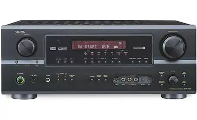 Receiver Denon AVR-2105 with original remote, View more