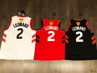 Kawhi Leonard jerseys,  Toronto Raptors, stitched