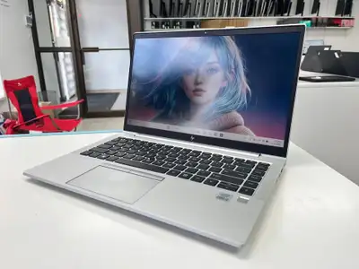 Silver laptop  HP EliteBook 840 G7 – i5-10th Gen, View more