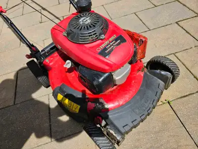 Good lawn mower, starts 1st pull, runs great. Mulching blade, no bag. If ad up, still available.