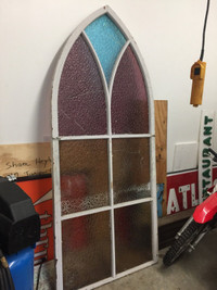 4x8 foot stained glass window 306-717-9678