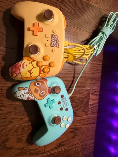 NINTENDO SWITCH: ANIMAL CROSSING Controller (2) , View more