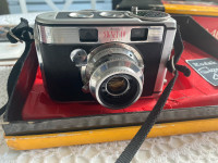 Vintage 35mm Kodak Signet 40 Camera Leather Case - Original Box