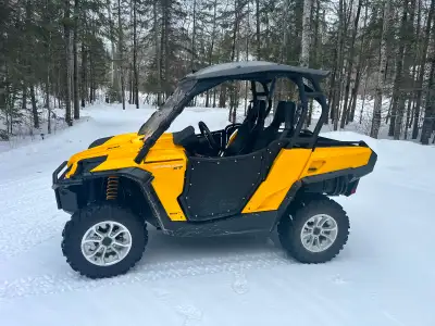 Commander XT 800 Full roof, half doors, full windshield(top half has quick remove), light bar, rear...