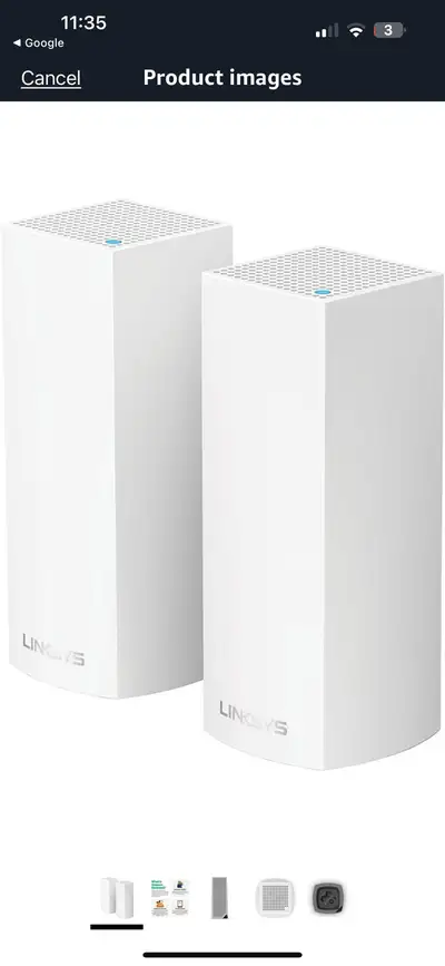 Linksys WiFi Router System, View more