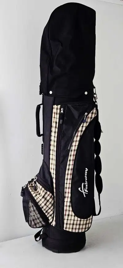 Fairway 8-Way Golf Cart Bag  With Club Head Covers, View more