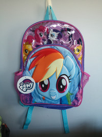 NEW My little Pony School Backpack MLP