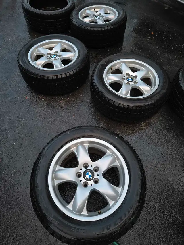 BMW X5 RIMS WITH WINTER TIRES in Tires & Rims in Mississauga / Peel Region - Image 5