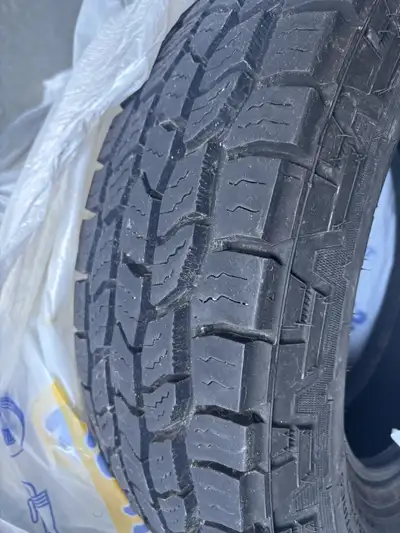 LT225/75/R16 for light trucks or vans Cooper Discoverer AT3 LT Thread wear still has 90% see photos,...