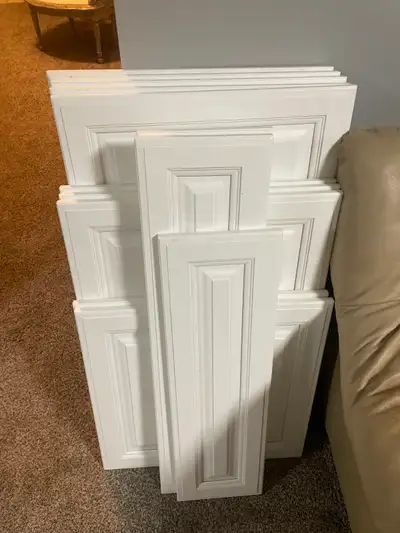 White Kitchen Cabinet doors - $5 each, View more