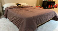 DOUBLE BED AND MATTRESS $280 Pickering 