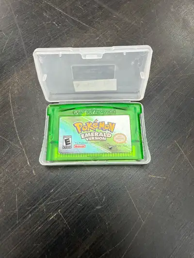 Gameboy Advance Pokémon Emerald Version, View more
