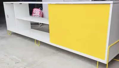 Moving sale - TV stand (1.8m long), View more