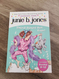 Junie B Jones boxed set books 9-12