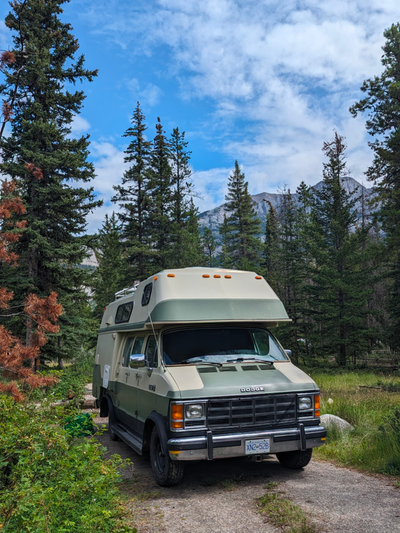 Goldie" Goldstream 1990 Dodge B350 Islander Camper Van: one of a kind much-loved Islander with renov...