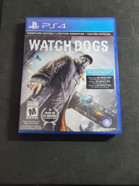 WATCH DOGS - Signature Edition - PS4