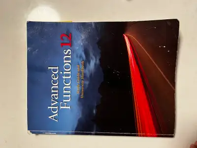 Nelson advanced functions 12 study guide, View more