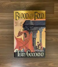 NEW HARDCOVER. Terry Goodkind. Blood of the Fold. SOT # 3.
