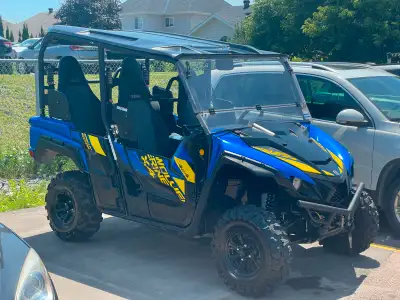 ONE OWNER, KMS ARE MOSTLY TRAILS VERY LITTLE OFF ROADING. NEW BATTERY