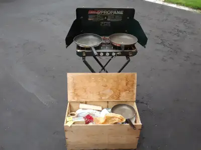Camping stove and kit, View more