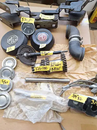MG Midget Austin Healey Sprite parts as in pictures and priced