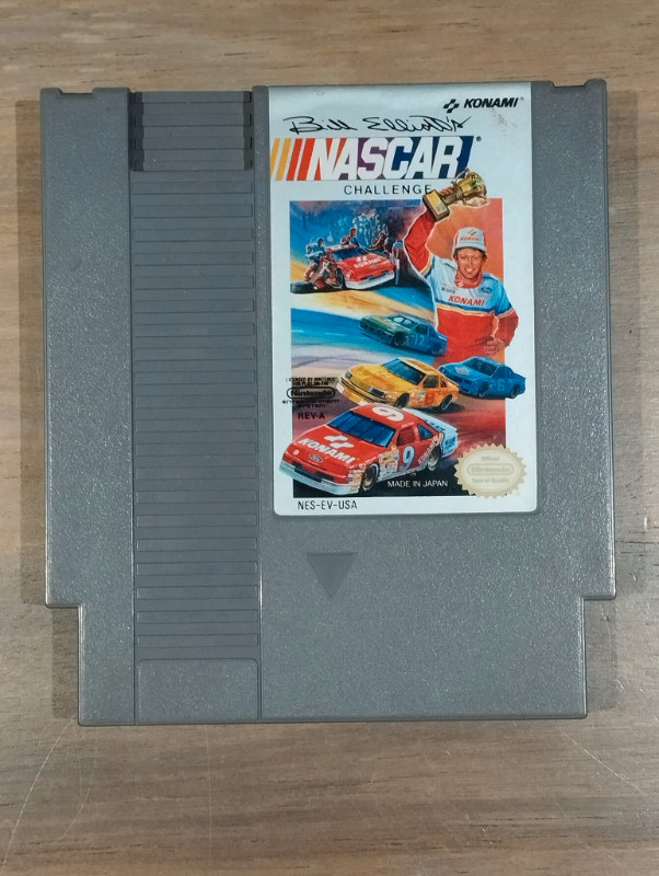Bill Elliot's Nascar Challenge for the Nintendo Console (NES) in Other in Mississauga / Peel Region