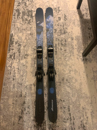 Used 2024 Nordica Santa Ana 93 Women’s Skis. 165cm height.