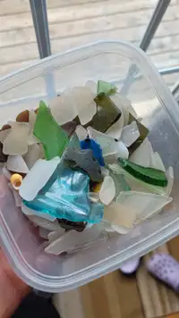 FREE Pieces of sea glass 