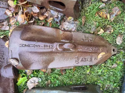 I have multiple sets of Hensley bucket teeth and adapters message me with any questions. Trades or c...