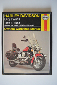HARLEY-DAVIDSON Big Twins 1970-1999 Workshop Manual